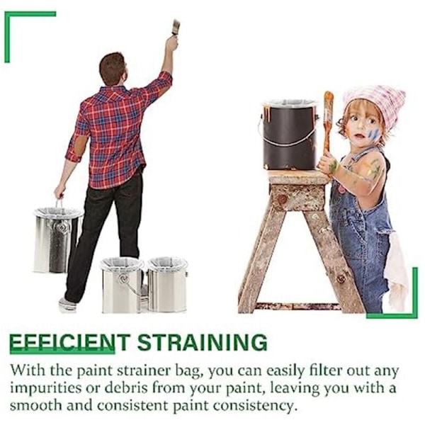 15 stk. malingsigter 5 gallon malingsigtepose malingsigtefilter malingsigte til 5 gallon spande