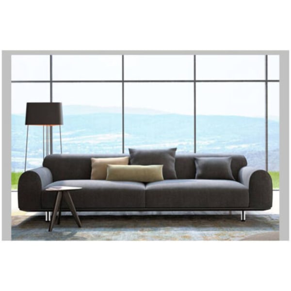Kampanjesett med 4 justerbare møbelben i rustfritt stål for sofabordskap - 6 cm--