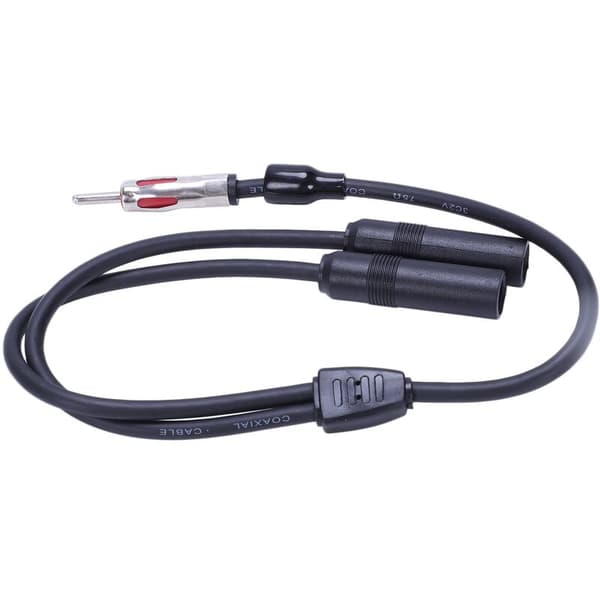 1 stk. Bilstereo Radio Antenne Adapter Hann til 2