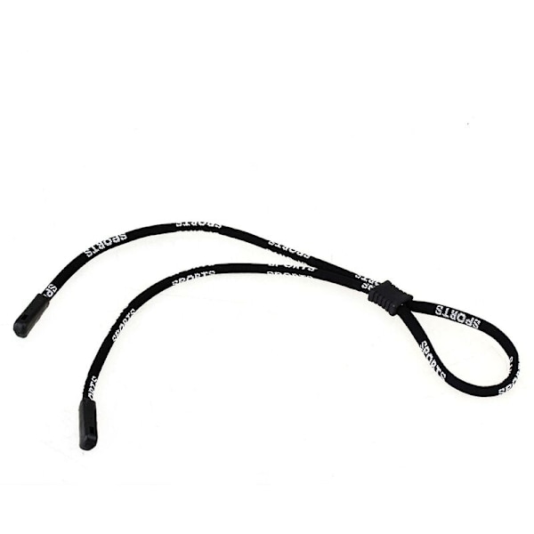 5 stk. Sorte solbriller nakkestropp brilleholder - Sunny