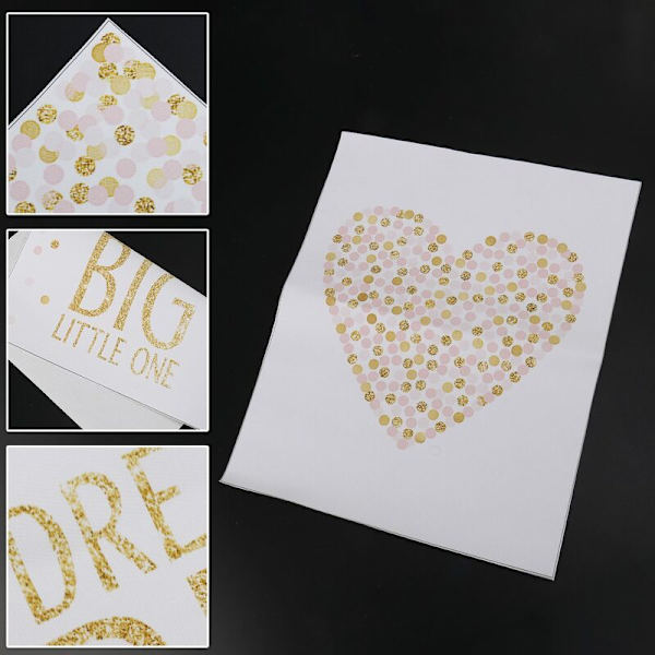 og eller Positive Affirmation 8 x 10 tommers kunstplakatsett med 4 kjærlighetsdrømmer Store dekorasjoner for småbarn