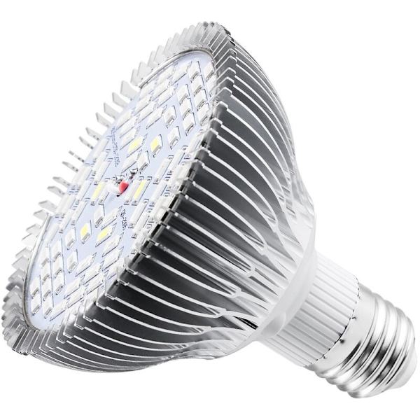 E27/E26 80W Kasvikasvatuslamppu Led Täyden Spektrin Kasvatuslamppu Taimen Kukka Phytolamppu Sisätilojen Hydroponisille Kasveille
