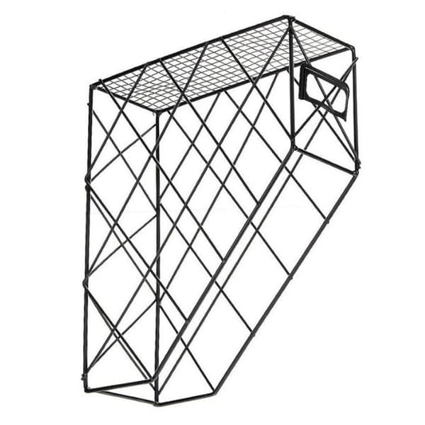 Metallgitterholder Data Frame Desktop Journal Stretches Gull Oppbevaringskurv