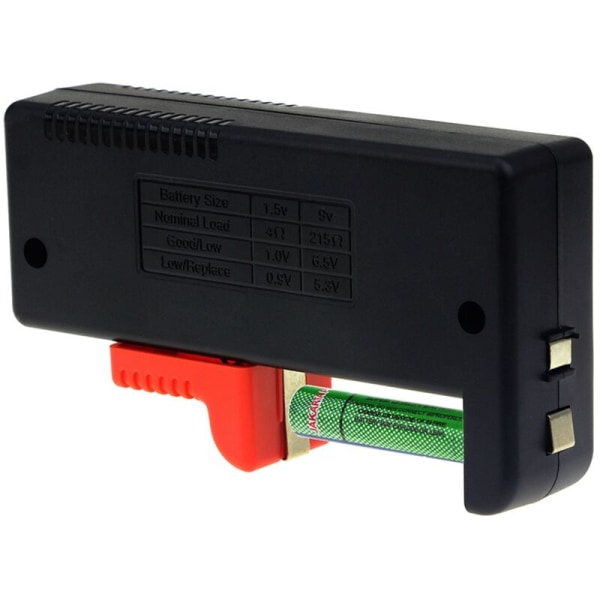 BT-168D Batteritester Digital Batteritester Batterikapacitetstester BT168D Tester til AA/AAA/C/D/9V/1.5V Batteri