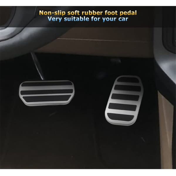Pedal Pads för 2021-2023 Accelerator Bromspedal Covers Bil Byte Pedal Tillbehör