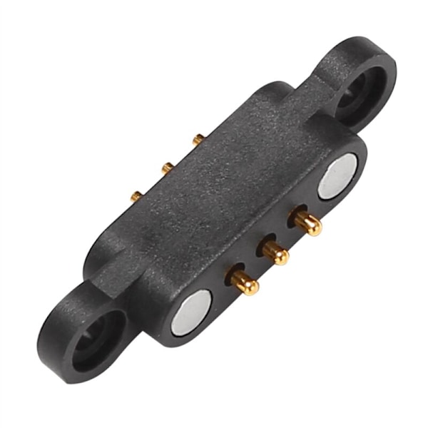 30 Par Magnetiska Pogo Pin-kontakter Fjäder 3 Positioner Magneter 2,3 mm Stigning Genomhål Manlig Sond