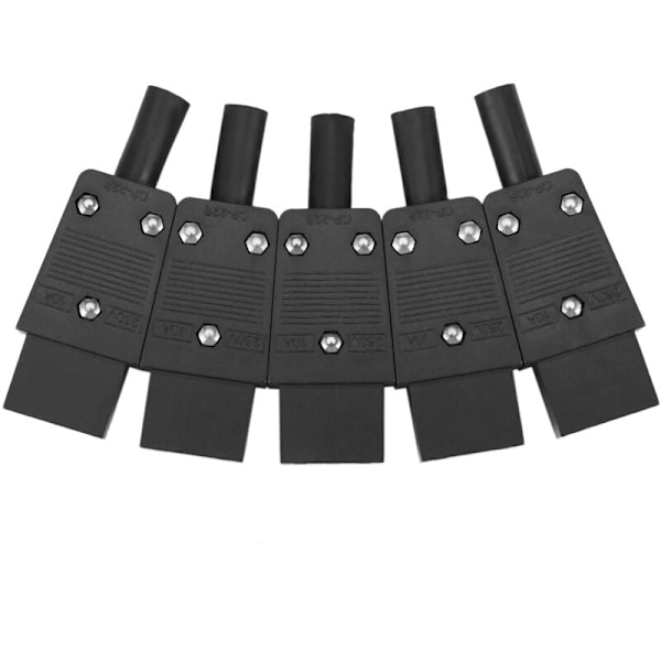 5 st 320 C13 3-stiftsadapteruttag Strömkabel Omkopplingsbar kontakt