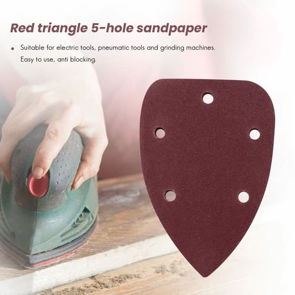 30 st 60 80 120 Grit Sandpapper Sandpapper för Black and Decker Sander