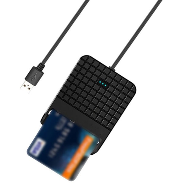 Universell bärbar USB-kortläsare för allmänhetens tillgång till Emv med CD-drivrutin för bankkort