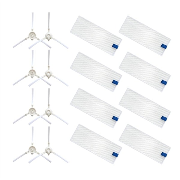 Erstatningssidebørster og filtre for Explorer 20 40 50 75 Robotstøvsuger RG7687/RR7687WH Force Sweep X3-serien