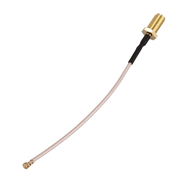 Pakke med 4 stk Rf U.Fl (Ipex / Ipx) Mini PCI til Rp-Sma-kabler, koaksialkabel med lavt tap for Rg-178 Wi-Fi-antenne (4 tommer (10 cm))