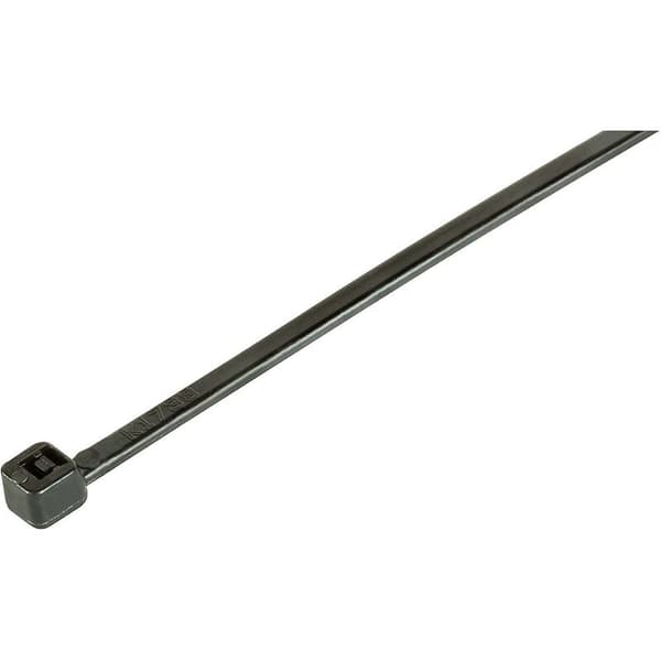100 stk. Kabelbindere, Sort, 150mm x 3.6mm, Premium Kvalitet Kabelbindere i Plastik