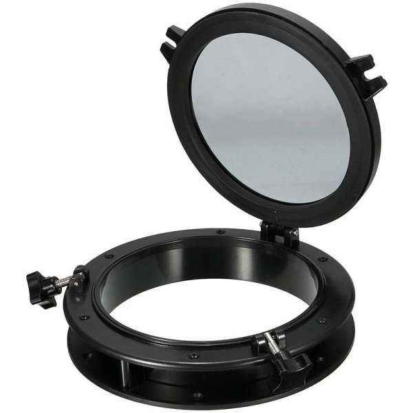 25 cm rundt porthole for båtvindu, portholeåpning, portlight, solrik