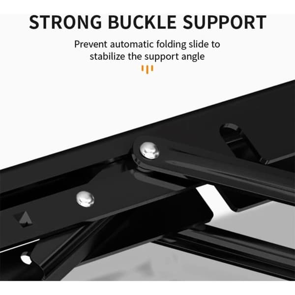 Folding Bracket Rustfritt Stål Foldable Console Bracket, Bærende Folding Shelf Brackets, Heavy Duty Retractable Foldable Console Bracket, for