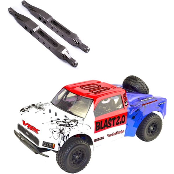 2 kpl Metalliset taka-alavarren tangot 10982 VRX Racing RH1043 RH1045 RH1043SC RH1045SC 1/10 päivitysosat Kauko-ohjattava auto,