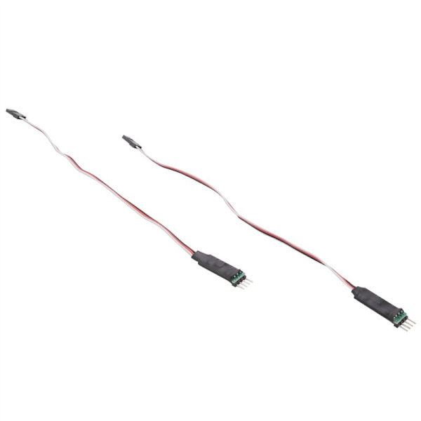 2 st Serie 3CH 3-kanals LED-lampljuskontrollpanel för 1/10 1/8 Fjärrkontroll Bilmodell Axial SCX10 Trx4