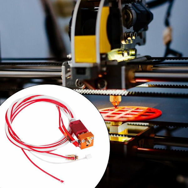 3D-printer Mk8 Hotend-kit med ekstruder-printhoved samlet ekstruder-hotend-kit til 3 3 Pro
