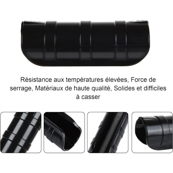 50 st växthusfilmklämma, 25 mm växthusklämma filmklämmsats för plast, växthusfilmfixeringsklämmor, insektsnät, växthusskuggningsnät