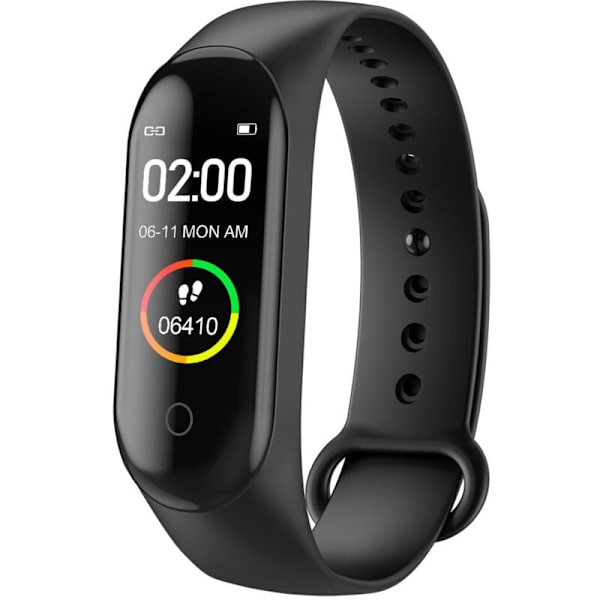 M4 smart armbånd, grænseoverskridende sportsmåler, smart skridttæller, blodtryk, puls