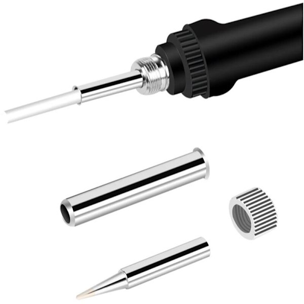 Mini Lödkolv med Justerbar Temperatur, Elektrisk Lödkolv Återarbetningsstation, Mini Värmepenna Handtag, Svetsningsreparation Verktyg 60W 1st Mini Justerbar