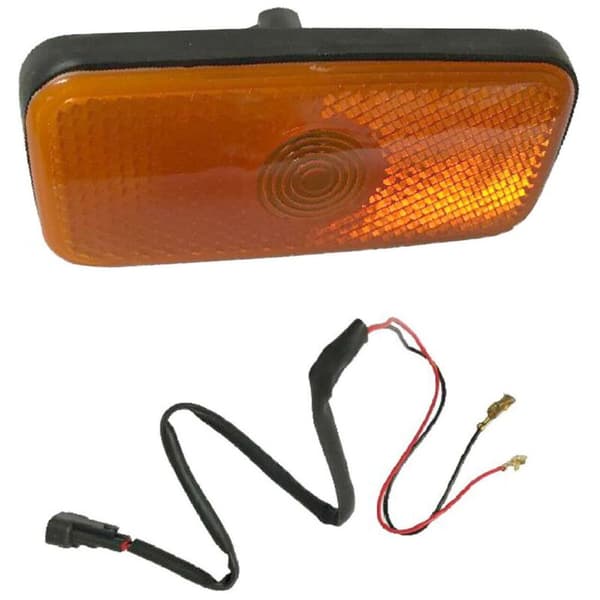 Car Side Marker Light Lamp Jumbo Side Light Cover med ledningsnet til Transit MK6 MK7 2000-2013