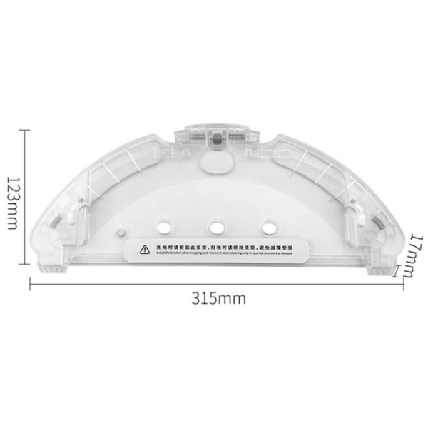 Dammtrasa Hängare Tillbehör Robotmopp Reservdelar För 360 X90 X95 Dammsugare Tankrengöring
