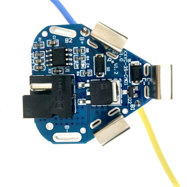 1 stk 3S 12.6V BMS 18650 Litiumbatteri Beskyttelseskort Ekstern Utjevner Balanserer for Elektrisk Drill