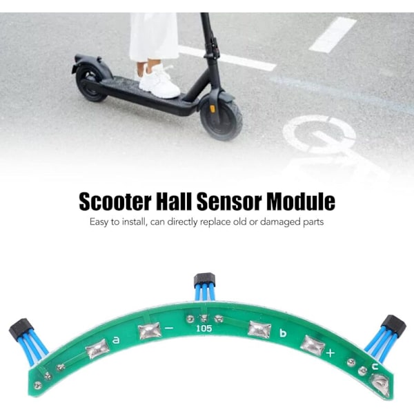 Ersättnings-Hall-sensor-kretskort för elscootermotor för Xiaomi Scooter