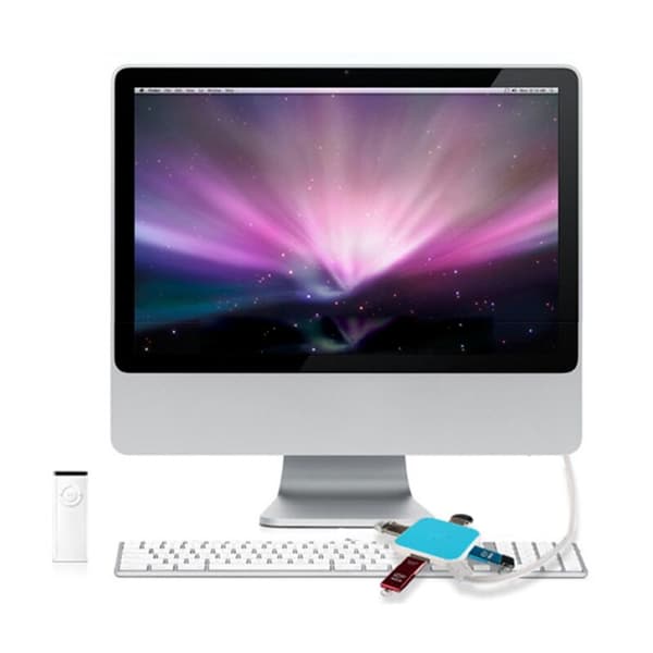 SHU030 Computer USB HUB, En til fire USB-splitter 1,2M Systemkompatibel Windows XP/Vista/7 Linux2.4 OS 9.1 eller nyere