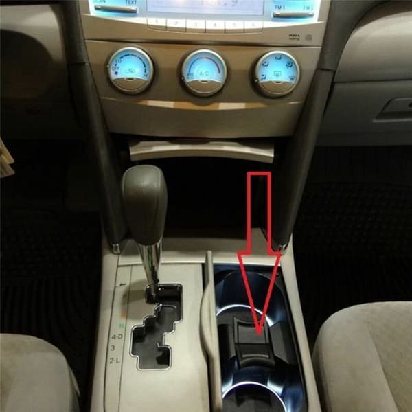 2X Center Console Cup Holder Insert Divider för 2007 2008 2009 2010 2011 Ny 55618-06020