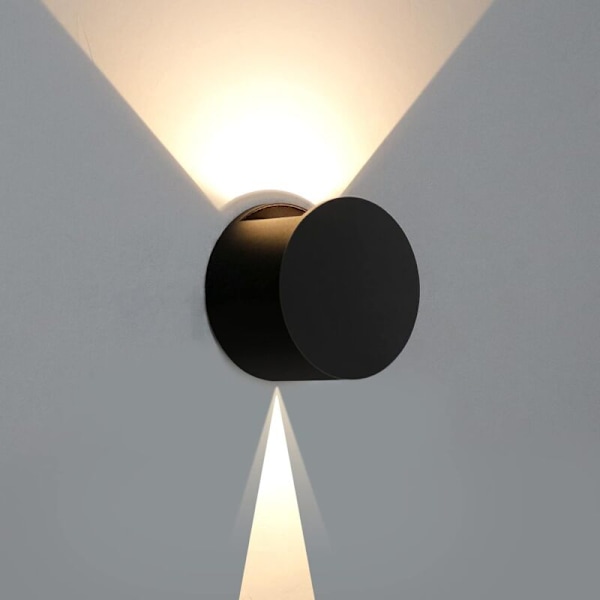 10W Moderne Kreativ Vægskinne LED Vægslampe Op Ned Vandtæt IP65 Aluminium LED Indendørs Udendørs Vægsbelysning til Stue Badeværelse Soveværelse Entré
