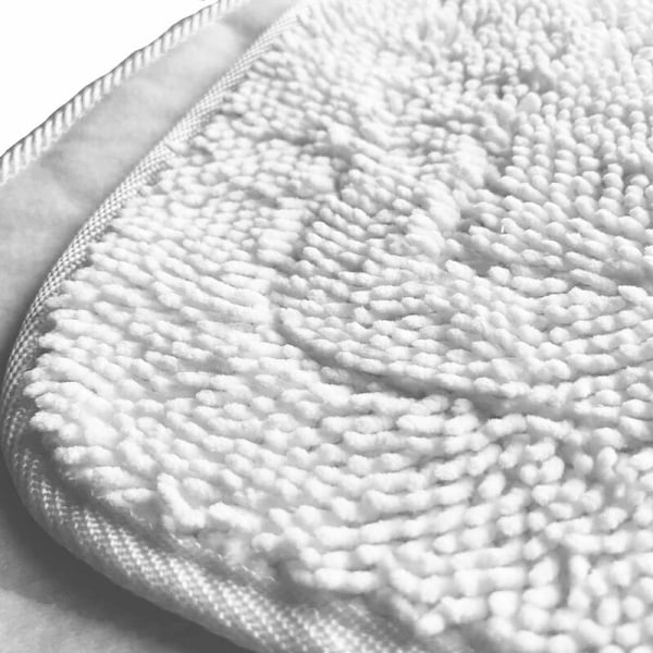 5-pack ersättningsmikrofiberdynor för Vileda ångmopp 100 påfyllningar (vita)