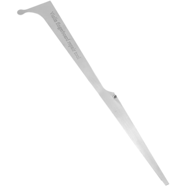 Rostfritt Stål Fingerbräda Reparationslinjal Violin Fingerbräda Linjal för 4/4 Violin Mätning Underhåll Verktyg