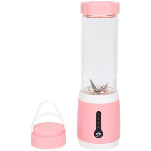 Citrus Juicer, Bärbar Juice Blender, Personlig Storlek Elektrisk Laddningsbar Blender, 480Ml Frukt Blender med USB Laddningskabel för Superb Blending