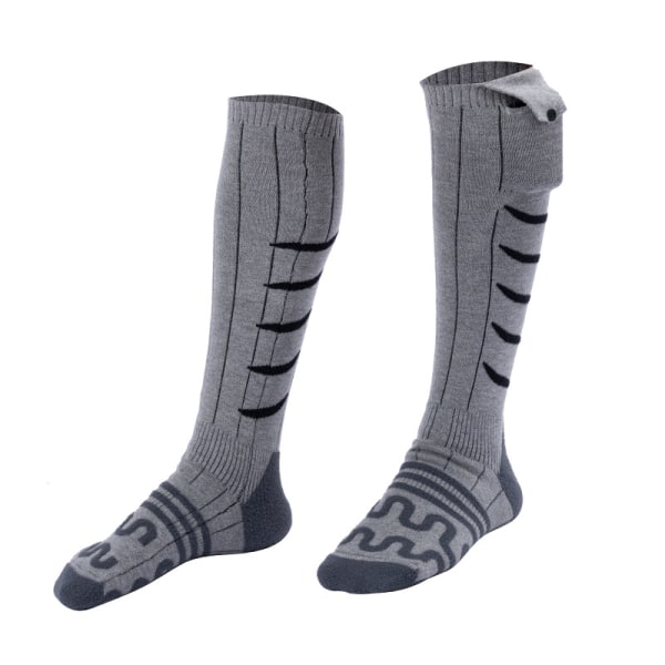Oppvarmede sokker for menn/kvinner - batterioppladbare elektriske varmesokker, utendørs oppvarming, vinterfotvarmere og vintersport utendørs