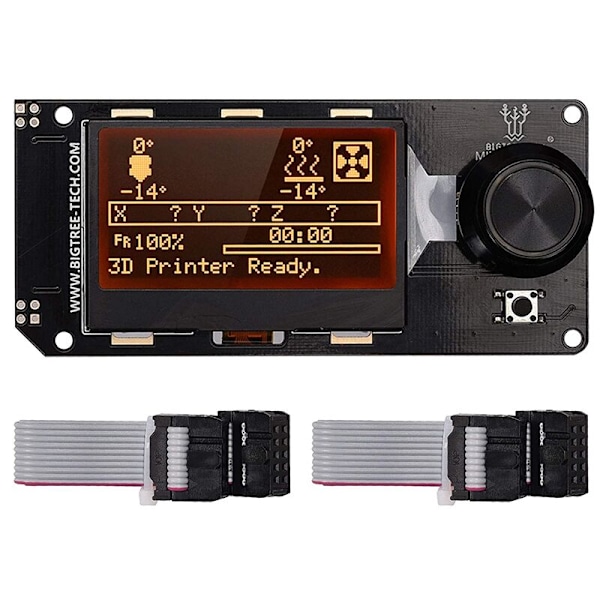 Mini12864 LCD Grafisk Intelligent Display Kontrollpanel för Prusa-I3 3D-skrivare
