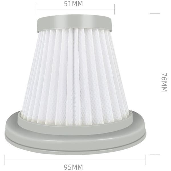 HEPA-filter til Deerma DX118C DX128C støvsuger