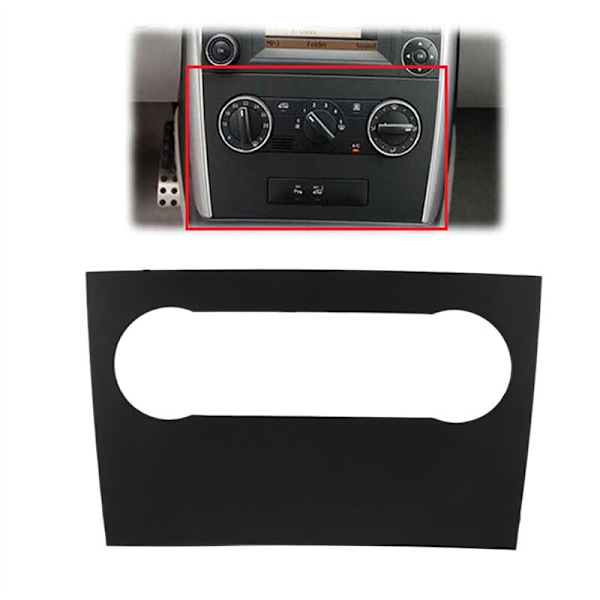 Bilstereoradio Fascia för A-Klass (W169) 2004-2012 Instrumentpanel Kit Installera Facia Panel Konsol Ram Adapterplatta