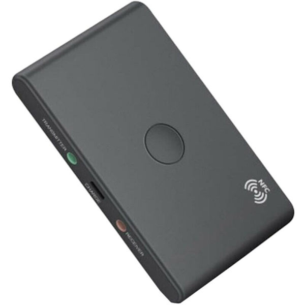 Bluetooth BT 5.0 Audio 3.5MM Sender Modtager Adapter 2 i 1 Støtte NFC Håndfri Hovedtelefon Modtager