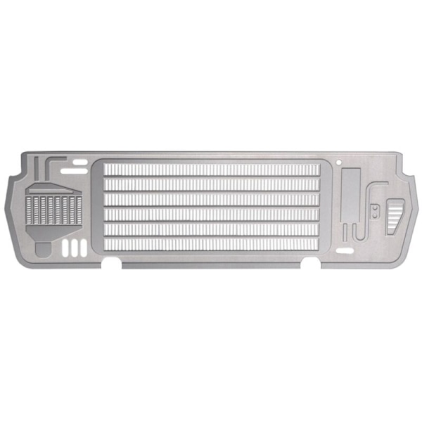 Metall Stål Radiator Luftinntak Grill Plate for -4 TRX4 1/10 Fjernkontroll Crawler Bil Oppgraderingsdeler Tilbehør
