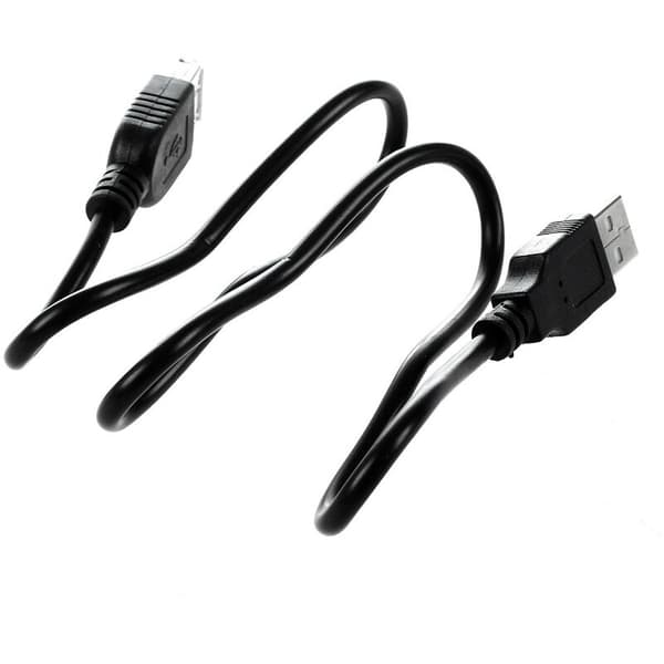 Svart USB-hane till 0,6M dataadapterkabel för förlängning