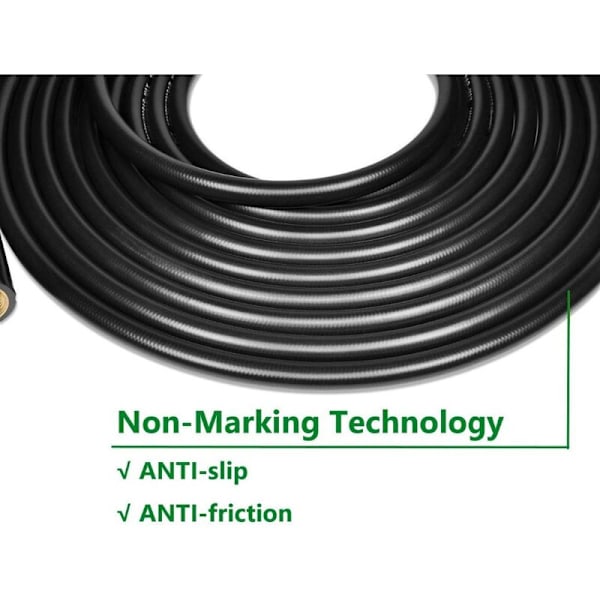 15m Trykvaskehætte til Hurtigkoblingssystem, Udskiftningsslange til K2 K3 K4 K5 K7 Trykvaske, Trykvasketilbehør