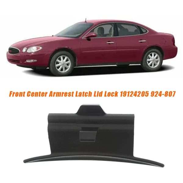 Central Armrest Latch Lid Lock 19124205 Til 2006-2016 Konsol Dækplade