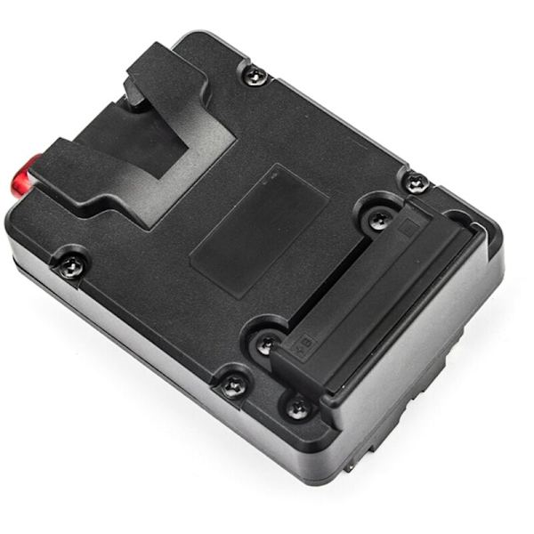 V-Lock-batteri til V-Mount NP-F F550 F570 F750 F970 D-Tap Dummy-batterikonverterplate for V-Mount LED-lysmonitor