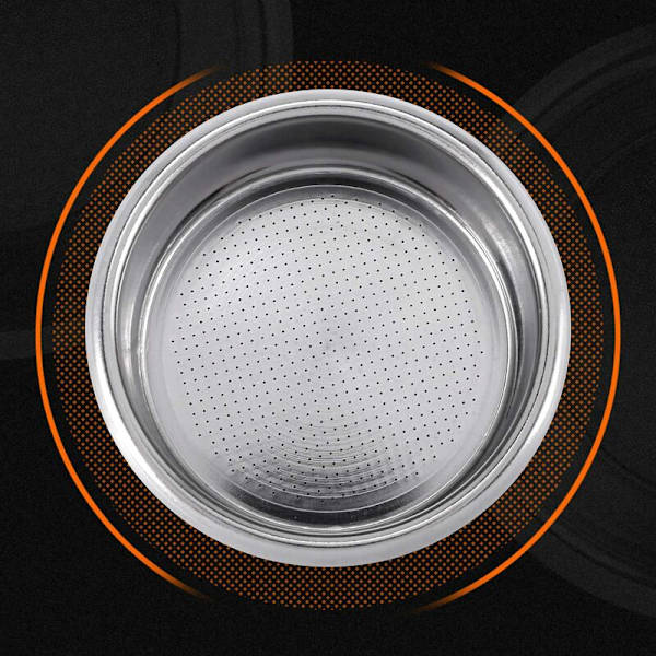 2 kpl 54 mm suodatinpidike Sage 870/875/878/880 54 mm puoliautomaattiseen kahvikoneeseen pohjaton kahva suodatin