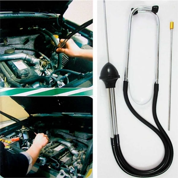Bilstetoskop Mekaniker Stetoskop Motorblock Diagnosverktyg Buller Diagnosverktyg Detektor Testare Diagnosenhet Bildiagnosverktyg