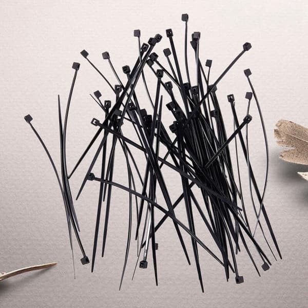 Kabelbindere Industrielle Kabelbindere: 100X2.5Mm Farve: Sort Antal: 50 Stykker