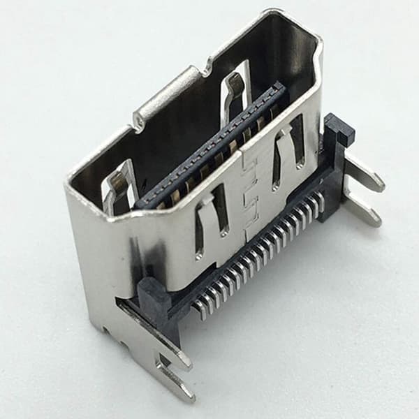 Port Display Socket Interface Connector Ersättning för Slim Pro Konsol 2 st