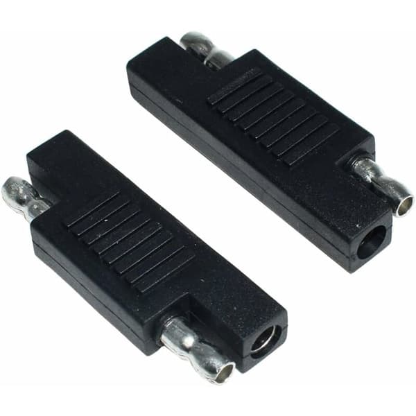 Set med 2 SAE-polaritetsomvändande adapterkontakter
