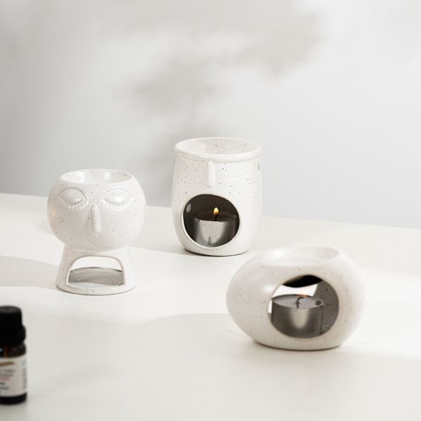 Essential Burner Te-lys Duftlys Holder til Kontor SPA, styleA